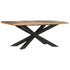 Mecham - Dining Table 1800 x 900 x 760 mm Solid Reclaimed Wood